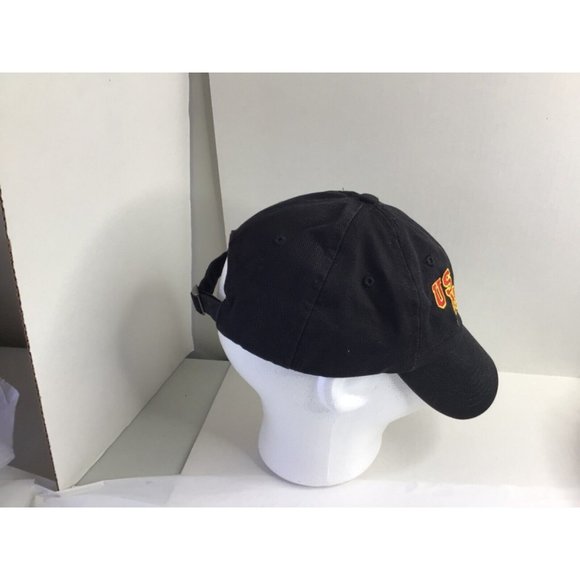 U.S. Marines Retired Embroidered Black Hat Adjustable Buckle Vented Unisex - Picture 2 of 8